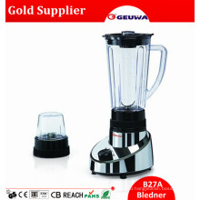 Geuwa Global Hot Sale Healthy Baby Food Blender with Dry Mill 2 in 1 for Sale with 1.25L Jar 2 in 1 B27A